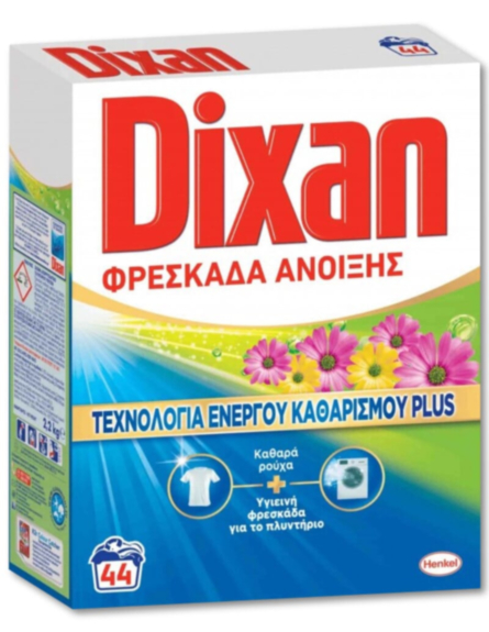 DIXAN ΣΚΟΝΗ ΠΛΥΝΤ. ΦΡΕΣΚ. ΑΝΟΙΞΗΣ 44mz / L 36KIB / PAL 180TEM