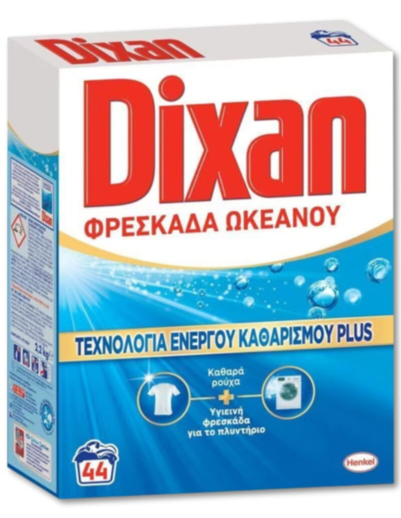 DIXAN ΣΚΟΝΗ ΠΛΥΝΤ. ΦΡΕΣΚ. ΩΚΕΑΝΟΥ 44mz / L 36KIB / PAL 180TEM