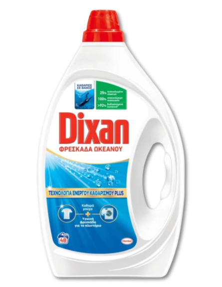 DIXAN ΥΓΡΟ ΠΛΥΝΤ. ΩΚΕΑΝΟΣ 70mz*3 / L 12KB / PAL 48TEM