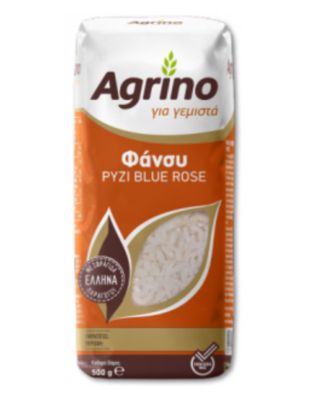 AGRINO ΡΥΖΙ FANCY ΜΠΛΟΥ ΡΟΖ 500gr*12/ L 17KB / PAL 136KB