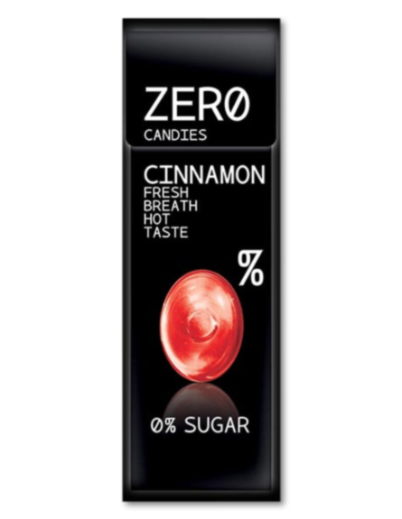 ZERO ΚΑΡΑΜΕΛΕΣ ΚΑΝΕΛΑ 32g*12ΤΕΜ/ΚΙΒ