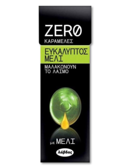 ZERO ΚΑΡΑΜΕΛΕΣ ΕΥΚΑΛΥΠΤΟΣ ΜΕΛΙ 32g*12TEM/KIB