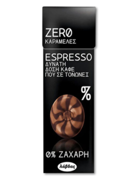 ZERO ΚΑΡΑΜΕΛΕΣ ΕΣΠΡΕΣΟ 32g*12TEM/KIB