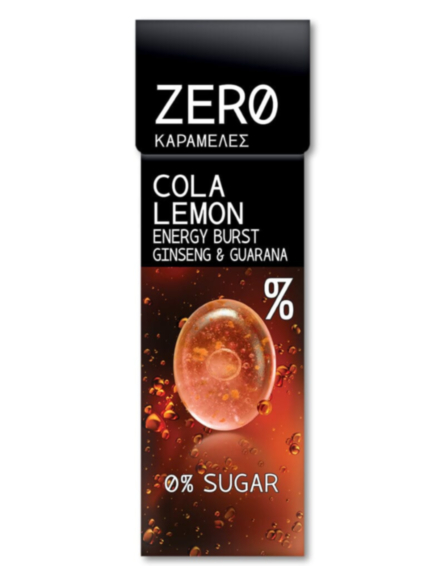 ZERO ΚΑΡΑΜΕΛΕΣ COLA LEMON 32g*12TEM/KIB