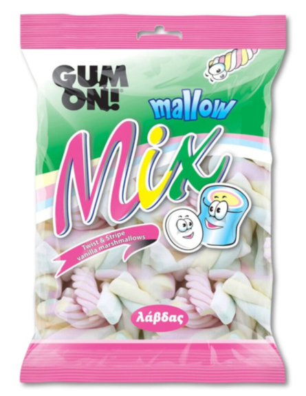 GUM ON ΖΕΛΕΔΑΚΙΑ MALLOW MIX 120g*20ΤΕΜ/ΚΙΒ