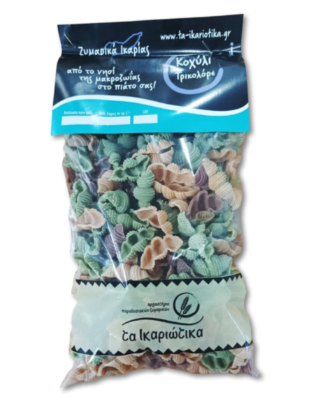 ΖΥΜΑΡΙΚΑ ΙΚΑΡΙΑΣ ΚΟΧΥΛΙ ΤΡΙΚΟΛΟΡΕ 400gr*8ΤΕΜ/ΚΙΒ