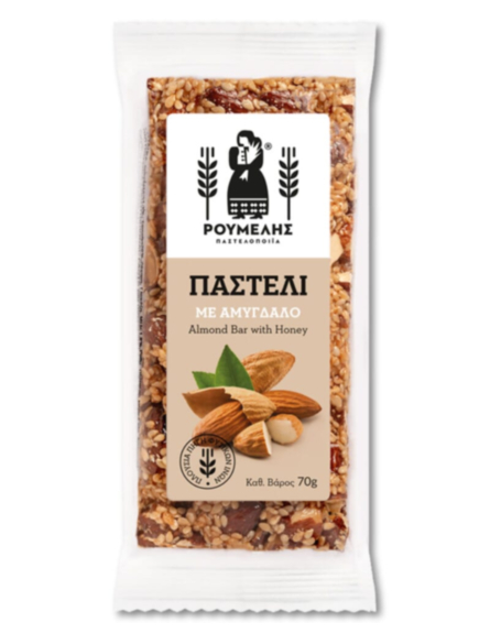 ΡΟΥΜΕΛΗΣ ΠΑΣΤΕΛΙ ΜΕ ΑΜΥΓΔΑΛΟ 70g*10ΤΕΜ/DIS