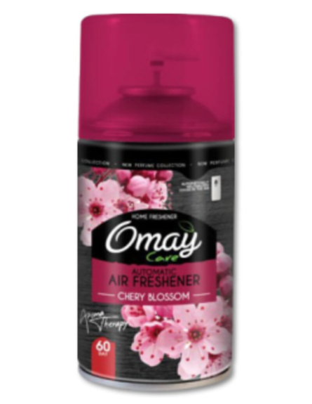 OMAY  ΑΡΩΜΑ ΧΩΡΟΥ CHERRY BLOSSOM 260ml*12TEM/ΚΙΒ