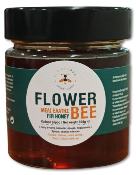 FLOWER BEE ΜΕΛΙ ΕΛΑΤΗΣ 300gr*8ΤΕΜ/ΚΙΒ