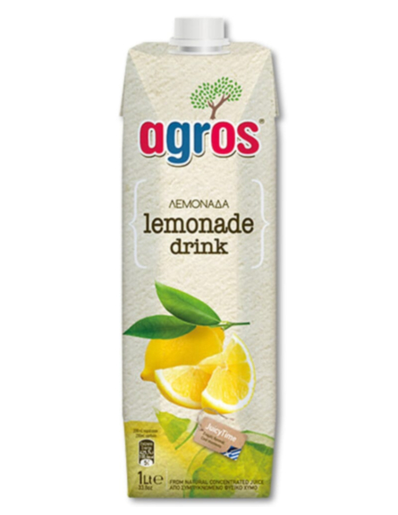 AGROS ΧΥΜΟΣ ΛΕΜΟΝΙ ΦΡΟΥΤΟΠΟΤΟ 1LT*12/ L 13KB / PAL 78KB