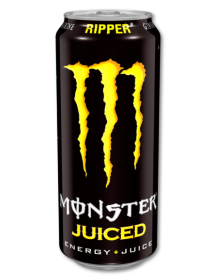 MONSTER ENERGY DRINK JUICED RIPPER (KITΡINO) 500ml*24/ L 9KB / PAL 63KB