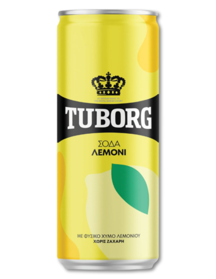 TUBORG ΚΟΥΤΙ ΣΟΔΑ ΛΕΜΟΝΙ(5*330m+1*330m ΔΩΡΟ)*4/ L 10KB / PAL 100KB