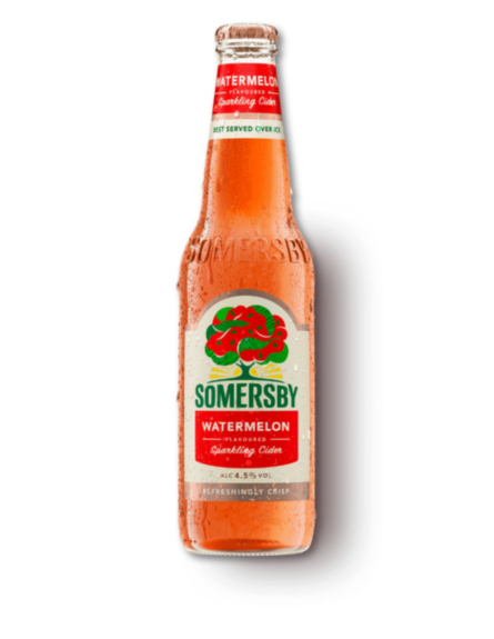 SOMERSBY WATERMELON CIDER 330ml (10+2Δ) OW 4.5% ALC *12 / L 21KB / PAL 126KB