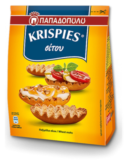 ΠΑΠΑΔΟΠΟΥΛΟΥ KRISPIES ΣΙΤΟΥ 200gr*10/L 4KB /PAL 36KB