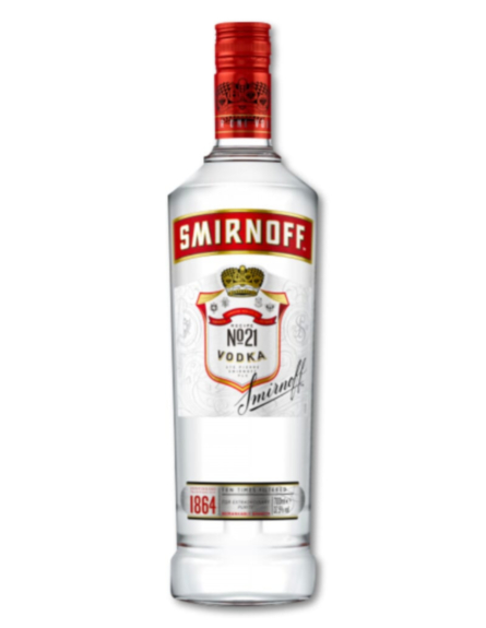 SMIRNOFF RED ΒΟΤΚΑ 700ml*12/ L 12KB / PAL 60KB