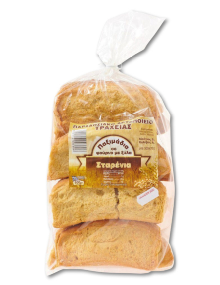 ΠΑΞΙΜΑΔΙΑ ΤΡΑΧΕΙΑΣ ΣΤΑΡΕΝΙΑ 500gr*10ΤΕΜ/ΚΒ