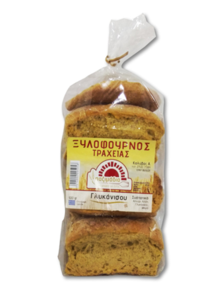 ΠΑΞΙΜΑΔΙΑ ΤΡΑΧΕΙΑΣ ΓΛΥΚΑΝΙΣΟΥ 500gr*10ΤΕΜ/ΚΒ