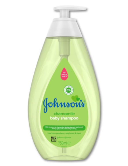 JOHNSON'S ΣΑΜΠΟΥΑΝ ΧΑΜΟΜΗΛΙ ME ΑΝΤΛΙΑ 750ml*12 ΤΕΜ / ΚΙΒ / L 9 / PAL 36