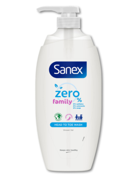 SANEX ΑΦΡΟΛΟΥΤΡΟ ΜΕ ΑΝΤΛΙΑ - ZERO% FAMILY 750ml*12/ L 11KB
