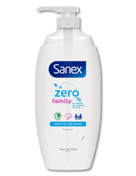 SANEX ΑΦΡΟΛΟΥΤΡΟ ΜΕ ΑΝΤΛΙΑ - ZERO% FAMILY 750ml*12/ L 11KB