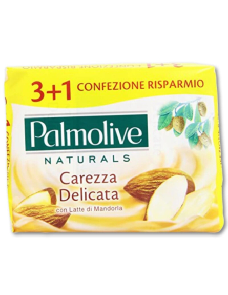 PALMOLIVE ΣΑΠΟΥΝΙ ΠΛΑΚΑ ALMOND 90gr (ΠΚ - 3+1Δ)*18 TEM/KIB