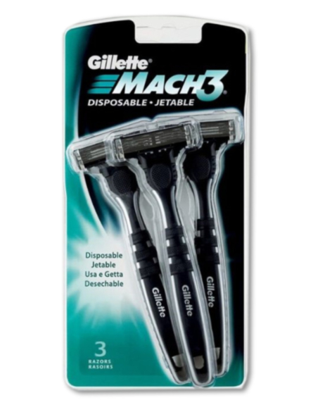 GILLETTE MACH3 MHXANH ΜΙΑΣ ΧΡΗΣΗΣ (6X3ΤΜΧ)/DISPLAY