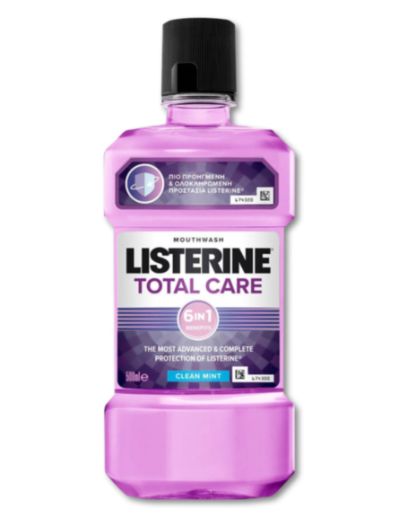 LISTERINE CLEAN TOTAL CARE ΣΤΟΜΑΤΙΚΟ ΔΙΑΛΥΜΑ  500ml*6 / L 14KB / PAL 56KB
