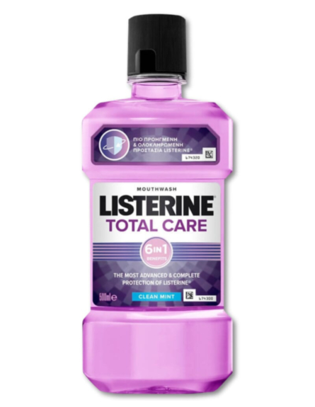 LISTERINE CLEAN TOTAL CARE ΣΤΟΜΑΤΙΚΟ ΔΙΑΛΥΜΑ  500ml*6 / L 14KB / PAL 56KB
