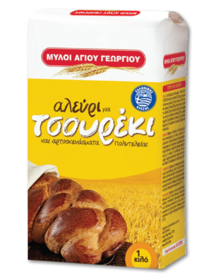 ΜΥΛΟΙ ΛΟΥΛΗ ΑΛΕΥΡΙ ΤΣΟΥΡΕΚΙΟΥ 1kgr*10/ L 12KB / PAL 96KB