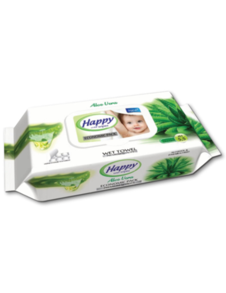 ΜΩΡΟΜΑΝΤΗΛΑ HAPPY ΜΕ ΚΑΠΑΚΙ ALOE VERA (ΠΚ-72ΤΜ) *24/ L 12KB / PAL 72KB
