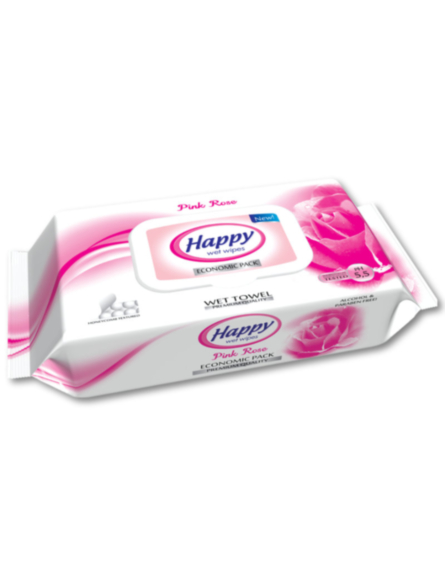 ΜΩΡΟΜΑΝΤΗΛΑ HAPPY ΜΕ ΚΑΠΑΚΙ PINK ROSE (ΠΚ-72ΤΜ) *24/ L 12KB / PAL 72KB
