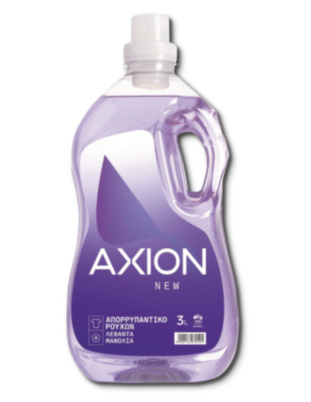 AXION ΥΓΡΟ ΑΠΟΡΡ.ΠΛΥΝΤΗΡ.ΡΟΥΧΩΝ ΛΕΒΑΝΤΑ ΜΑΝΟΛΙΑ 3lt*4TEM/KB