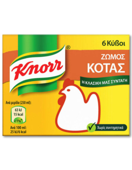 KNORR ΚΥΒΟΣ ΚΟΤΑΣ 60g 3lt*24 / L 28KB / PAL 392KB