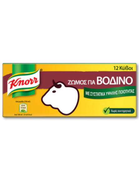 KNORR ΚΥΒΟΣ ΒΟΔΙΝΟΥ 120g 6lt*12 / L 28KB / PAL 448KB