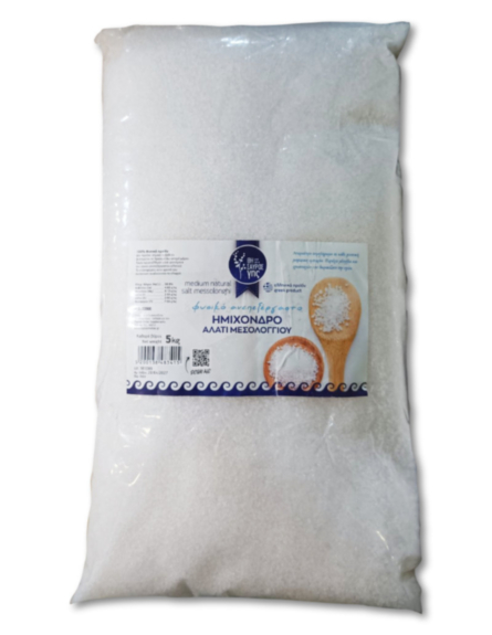 ΑΛΑΤΙ ΗΜΙΧΟΝΔΡΟ ΜΕΣΟΛΟΓΓΙΟΥ ΘΗΣ.ΓΗΣ ΣΑΚΙ 5kg/ L 12KB / PAL 204KB