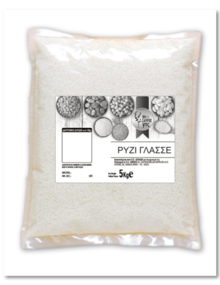 ΘΗΣΑΥΡΟΣ ΓΗΣ ΡΥΖΙ ΓΛΑΣΣΕ 5kg/ΤΕΜ