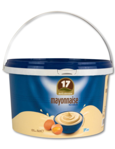 17 ΜΑΓΙΟΝΕΖΑ 5lt *105ΤΕΜ/ΠΑΛ (ΕΚΤΟΣ ΨΥΓΕΙΟΥ)