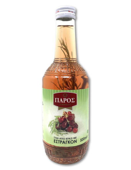 ΠΑΡΟΣ ΞΥΔΙ ΜΕ ΕΣΤΡΑΓΚΟΝ ΓΥΑΛΙ 500ml *16/ 8ΚΒ / PAL 48ΚΒ