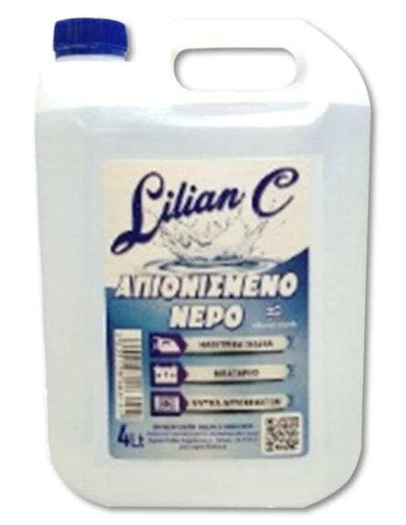 ΝΕΡΟ ΑΠΙΟΝΙΣΜΕΝΟ LILIAN C 4*4lt/ L 10KB / PAL  40ΚB