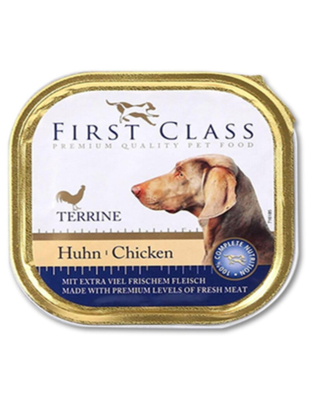 ΠΑΤΕ ΤΡΟΦΗ ΣΚΥΛΟΥ FIRST CLASS ΚΟΤΟΠΟΥΛΟ 300g*18/ L 10KB / PAL 130KB