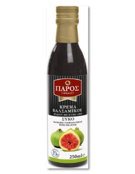 ΠΑΡΟΣ ΒΑΛΣΑΜΙΚΟ ΚΡΕΜΑ ΜΕ ΣΥΚΟ 250ml*12TEM/KIB