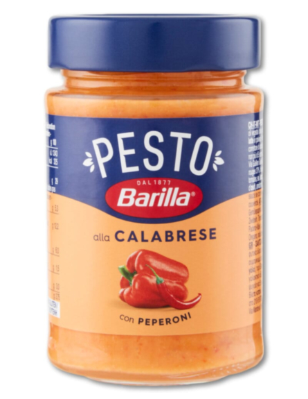 BARILLA ΣΑΛΤΣΑ PESTO CALABRESE 190g*12ΤΕΜ/ΚΙΒ