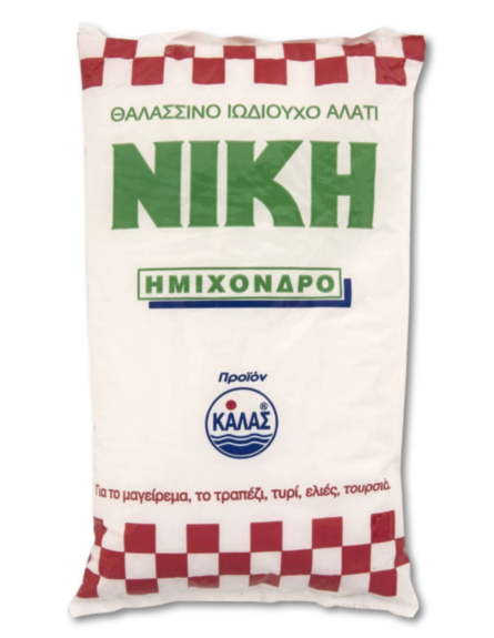 ΝΙΚΗ ΑΛΑΤΙ ΗΜΙΧΟΝΔΡΟ 1kg*12 / L 12KB / PAL 84KB
