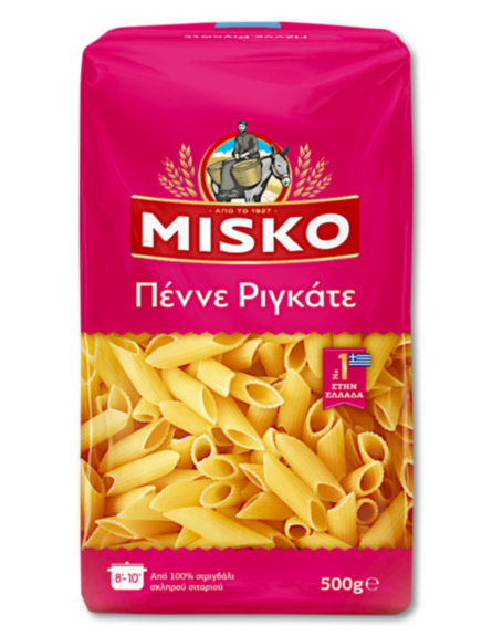 ΜΙΣΚΟ ΠΕΝΝΕ ΡΙΓΚΑΤΕ 500g*12/ L 7KB / PAL 49KB