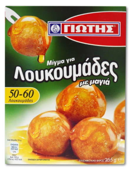 ΓΙΩΤΗΣ ΜΙΓΜΑ ΓΙΑ ΛΟΥΚΟΥΜΑΔΕΣ 255g*12/  L 10KB