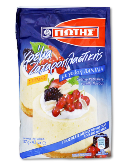 ΓΙΩΤΗΣ ΚΡΕΜΑ ΖΑΧ/ΣΤΙΚΗΣ ΒΑΝΙΛΙΑ 117g*12TEM/KIB