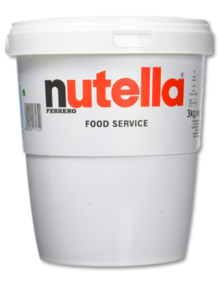 NUTELLA FERRERO ΚΟΥΒΑΣ 3kg*2/ L 15KB / PAL 90KB