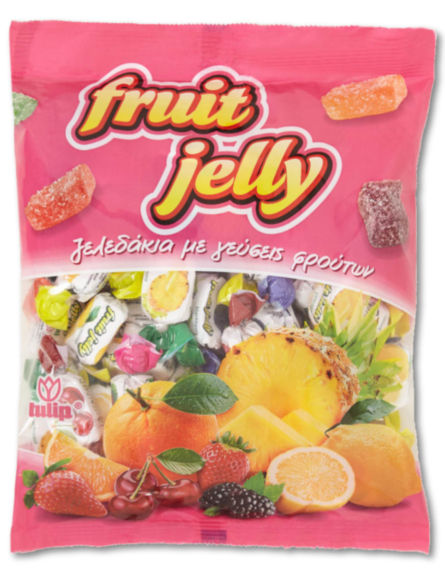 TULIP ΚΑΡΑΜΕΛΕΣ FRUIT JELLIES 360gr*20ΤΕΜ/L 9KB