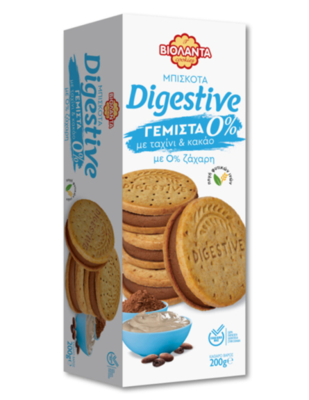 ΒΙΟΛΑΝΤΑ COOKIES ΒΑΝΙΛΙΑ ZERO 170gr*12