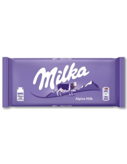 MILKA ALPINE MILK ΕΙΣΑΓ. (90gr*25)/ L 20DIS / PAL 300DIS